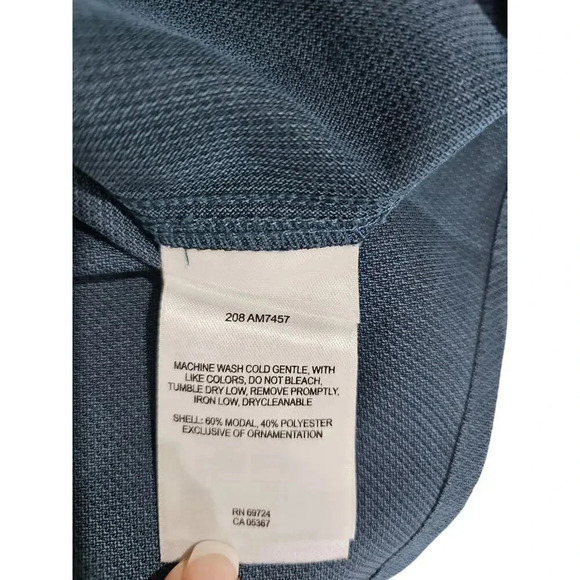 Columbia Men’s Button-Down Shirt Blue Size XXL - Picture 4 of 5